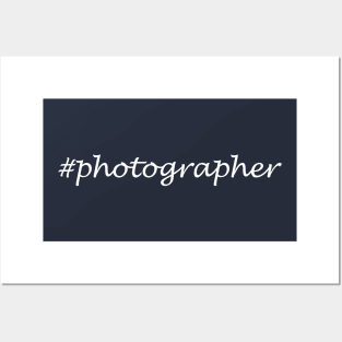 Photographer Profession - Hashtag Design Posters and Art